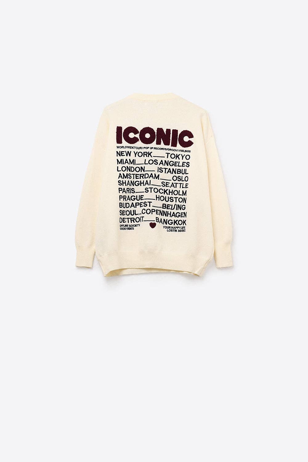 Pull ICONIC brodé - Q2