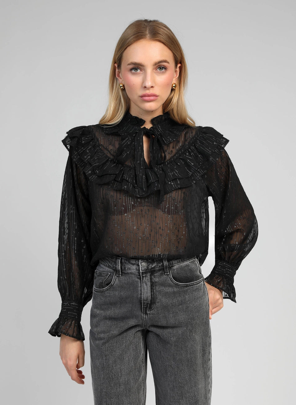 Blouse Swiny Noire - Ang'e