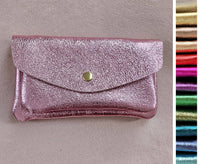 Porte monnaie cuir double poches