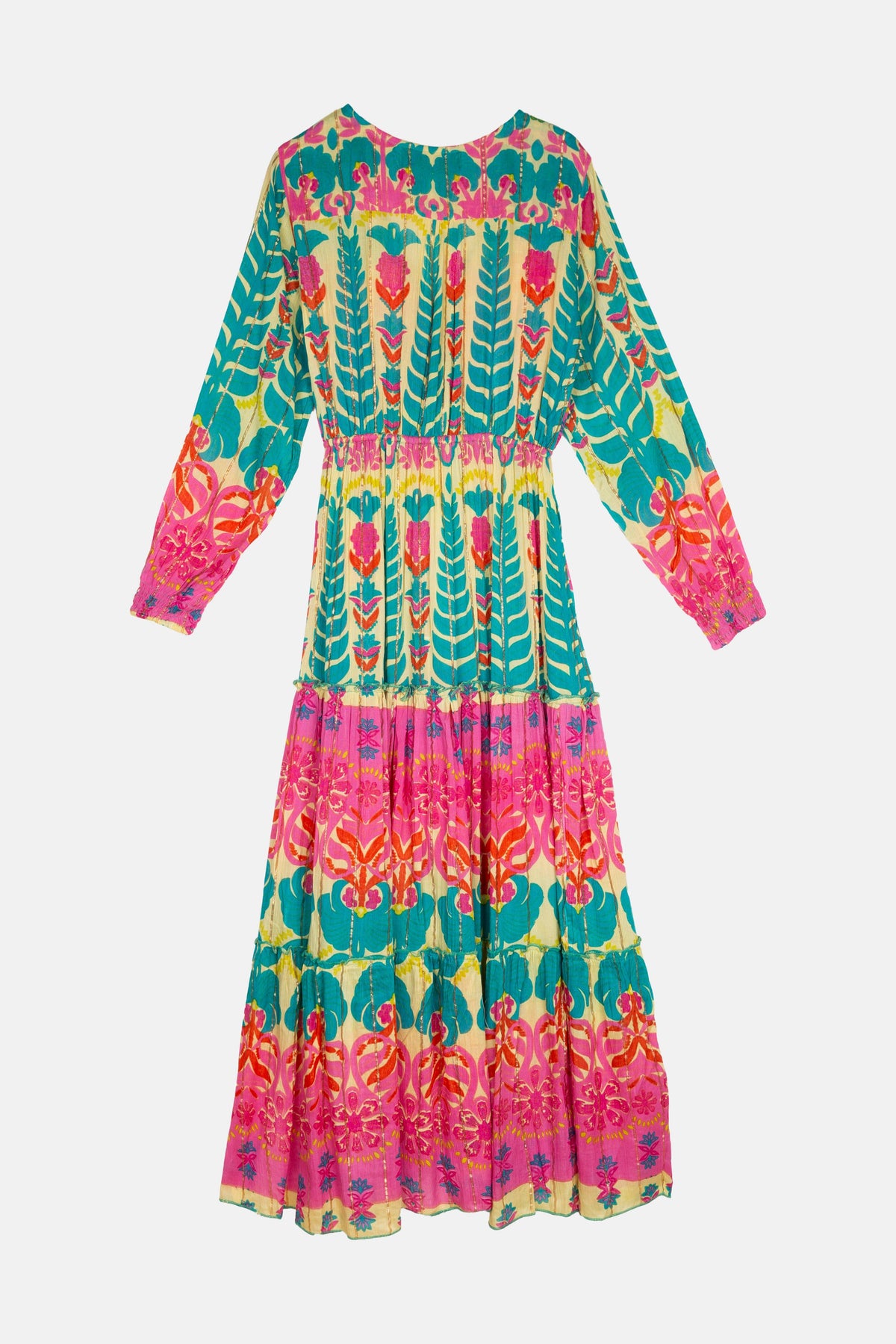 ROBE IPANEMA AQUA À MANCHES - Piti Cuiti