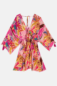 ROBE COURTE ROSE POSITANO - Piti Cuiti