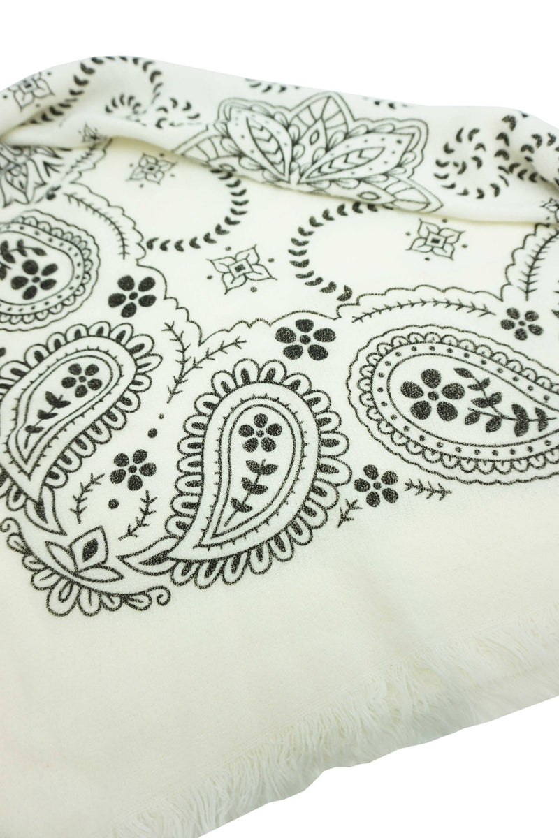 Foulard carré imprimé bandana