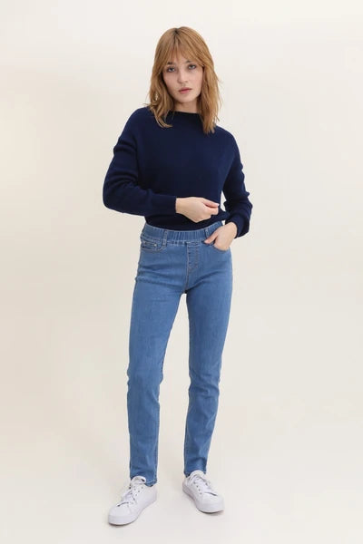 Jeggings bleu - Pulpeuse