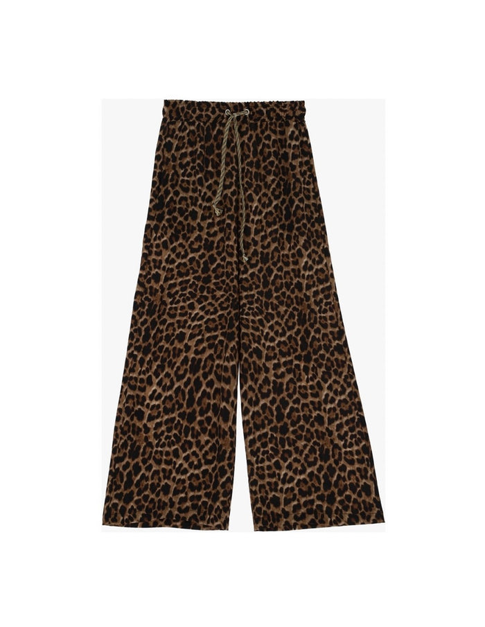Pantalon palazzo panthère PLEASE