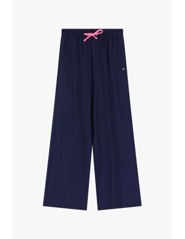 Pantalon palazzo marine - PLEASE