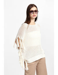 Pull sans manche crochet PLEASE