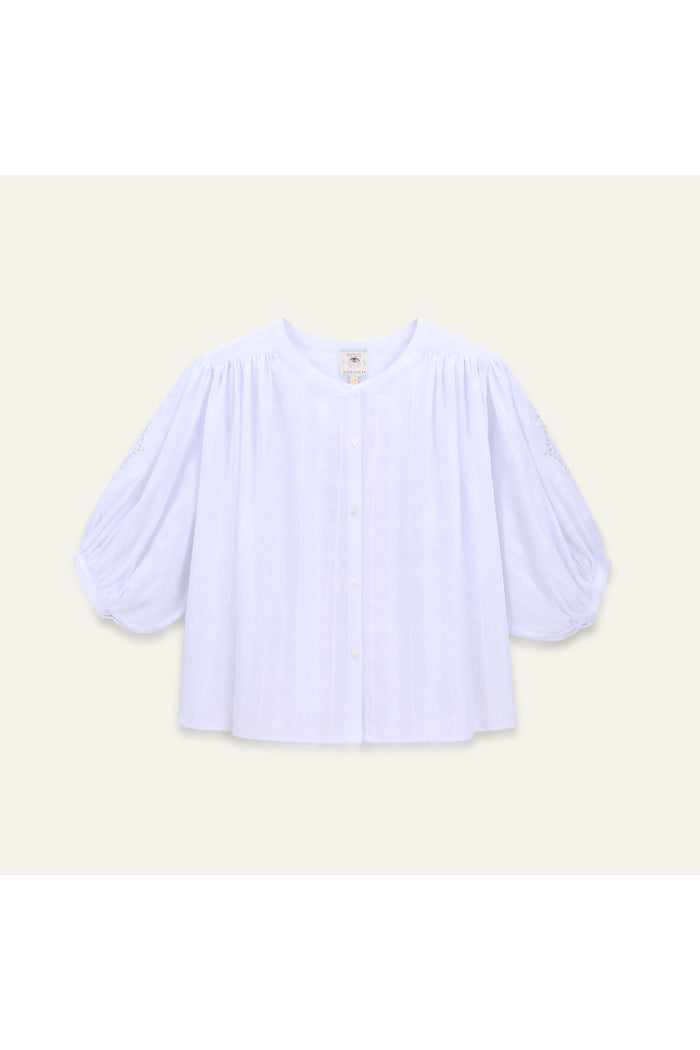 Blouse Adrian blanche - Orféo