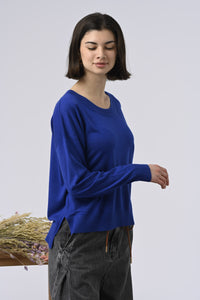 Pull ILSA bleu - Orféo