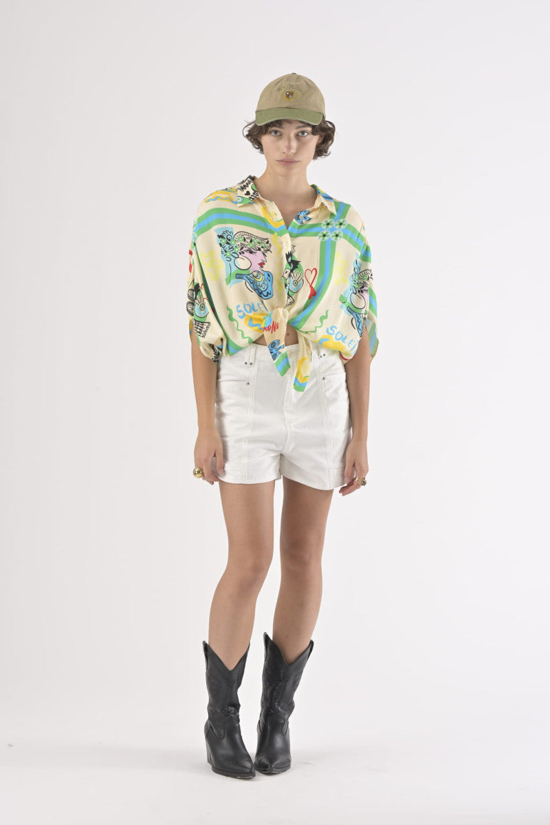 Short Maddy blanc - Orféo