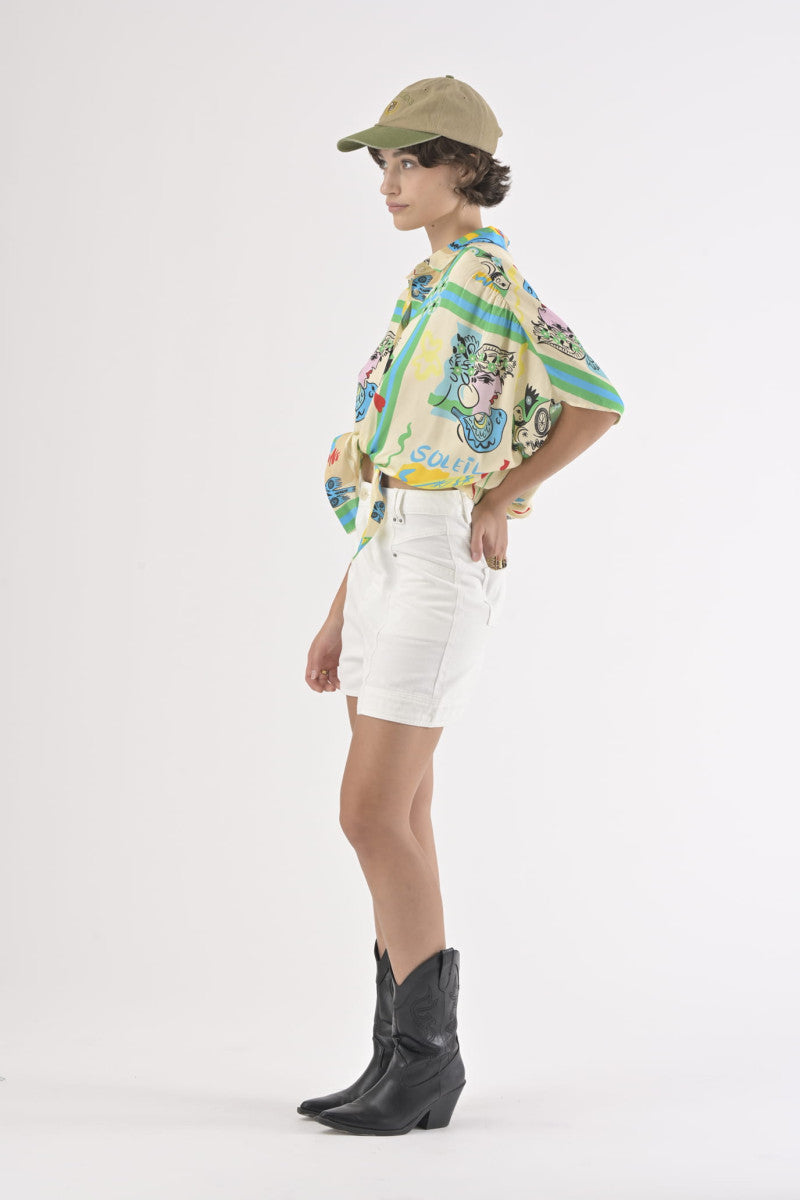 Short Maddy blanc - Orféo