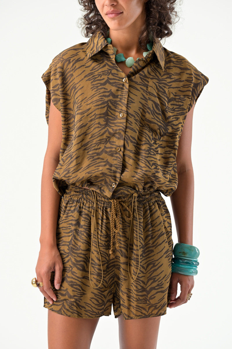 Short Laura léopard - ORFEO