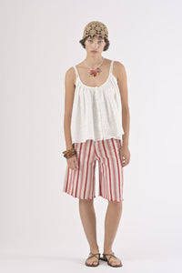 Top Nael broderie anglaise blanc - ORFEO